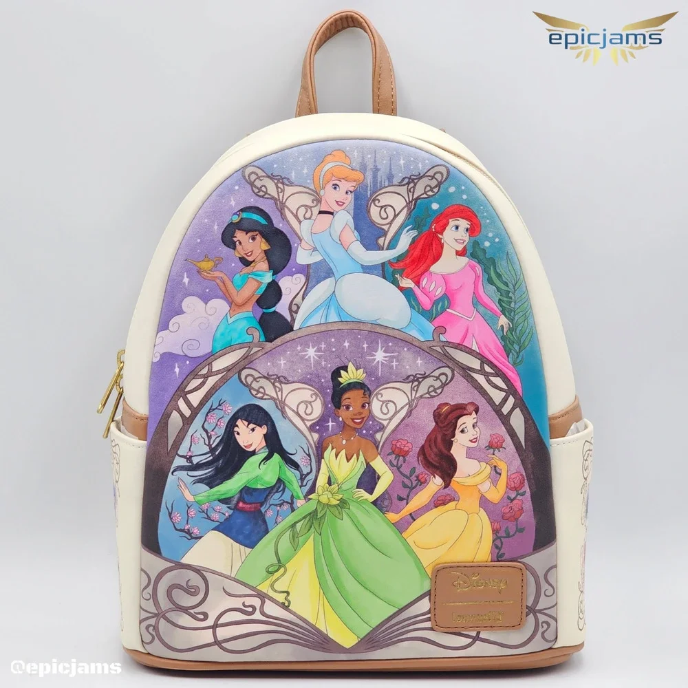 Loungefly Disney Princesses Mini Backpack New